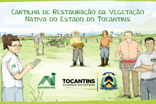 Governo lança cartilha que orienta sobre restauração da vegetação nativa no Tocantins