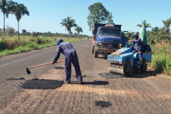 Governo do Tocantins realiza manutenção em rodovias do Bico do Papagaio