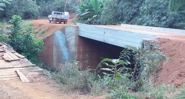 Aparecida: Região do Rio Preto ganha nova ponte de concreto