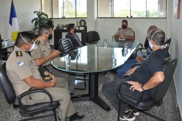 Polícia Militar recebe comitiva do TRE para alinhar ações de segurança para eleições municipais