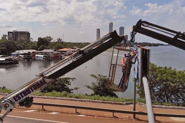 Governo do Tocantins inicia testes do novo sistema de iluminação na ponte da Amizade e Integração