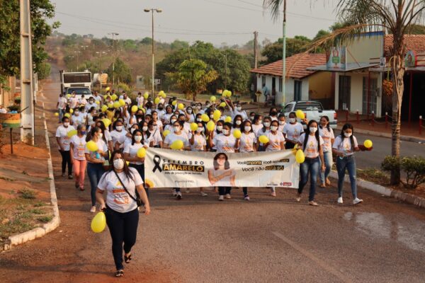 Prevenção ao suicídio é tema de caminhada em Santa Tereza do TO