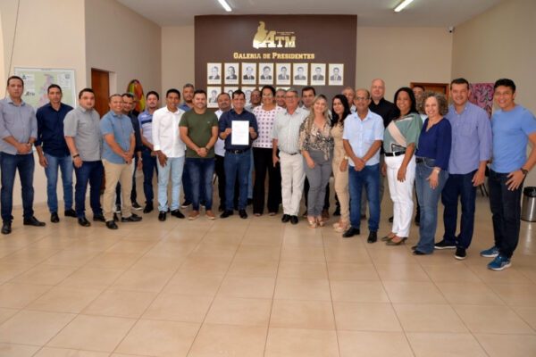 Diogo Borges registra chapa única à eleição da ATM com apoio de mais de 100 prefeitos