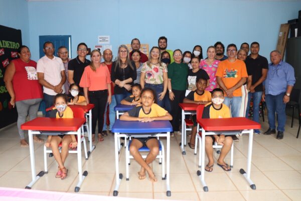 APARECIDA: Escola Luza Machado de Miranda recebe novo mobiliário da Prefeitura