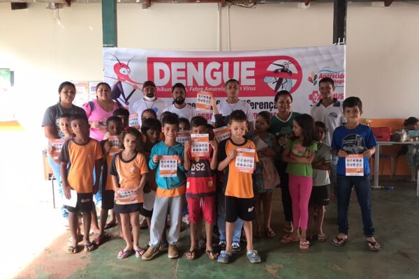 APARECIDA: <strong>Saúde Municipal leva ações de combate ao mosquito da dengue às escolas</strong>