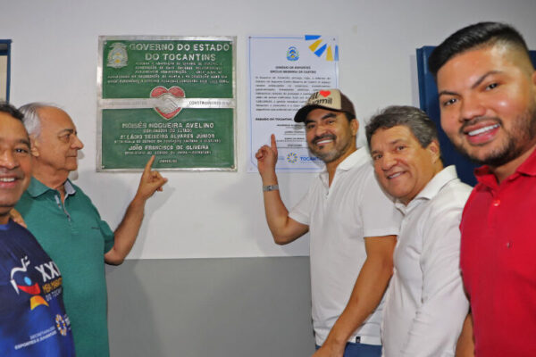 Governador Wanderlei entrega reforma de Ginásio de Esportes em Paraíso do Tocantins com investimento de R$ 1.292.368,06