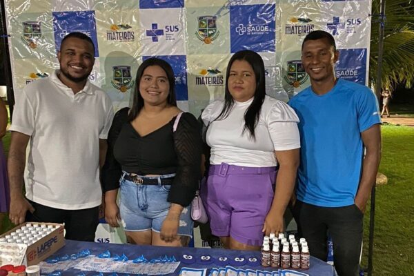 MATEIROS: <strong>Saúde Municipal participa de Feira em comemoração ao Dia Mundial da Água</strong>