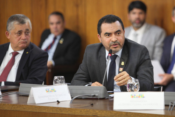 Governador Wanderlei Barbosa participa de reunião para discutir PEC da Segurança Publica