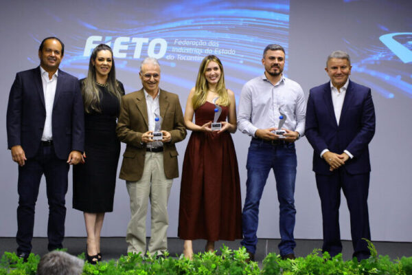 PALMAS: Prefeito eleito, Eduardo Siqueira prestigia entrega do 6º Prêmio Fieto de Inovação