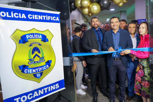 Em Palmas, governador Wanderlei Barbosa inaugura novo Núcleo de Identificação com sistema biométrico avançado