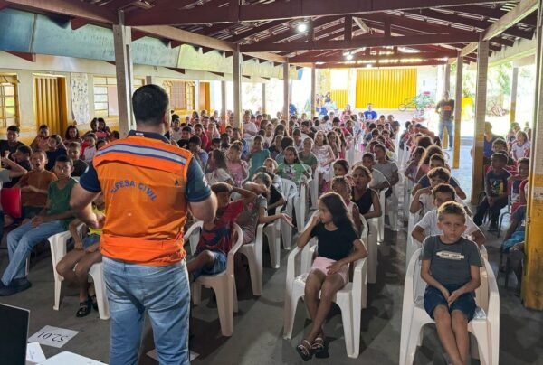 Escolas de Lagoa do Tocantins recebem palestra do Projeto Foco no Fogo, do Governo do Estado